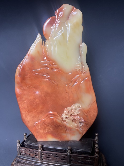 古玩雜項壽山石擺件真品鑒賞圖