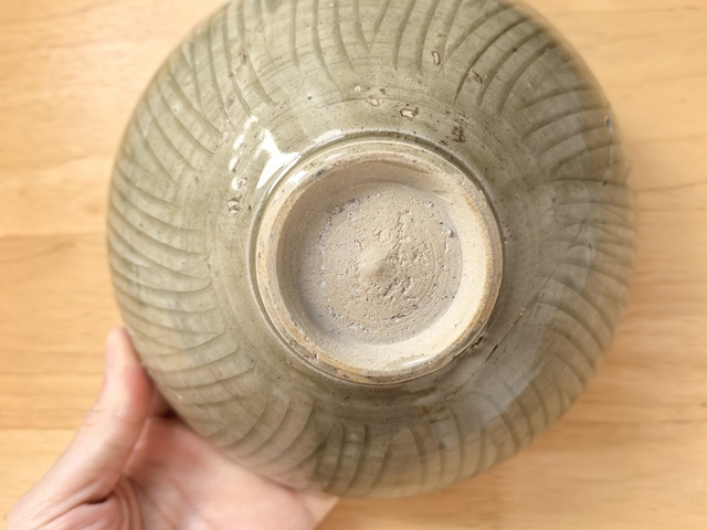 古玩陶瓷同安窯珠光青瓷碗真品鑒賞圖