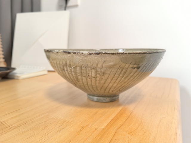 古玩陶瓷同安窯珠光青瓷碗真品鑒賞圖