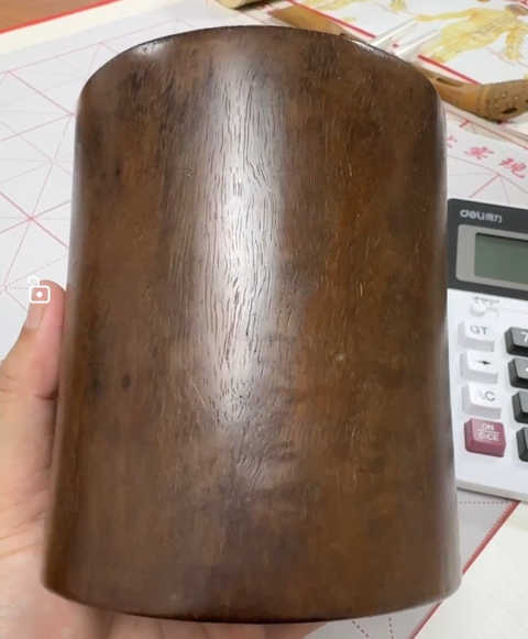 古玩雜項筆筒真品鑒賞圖