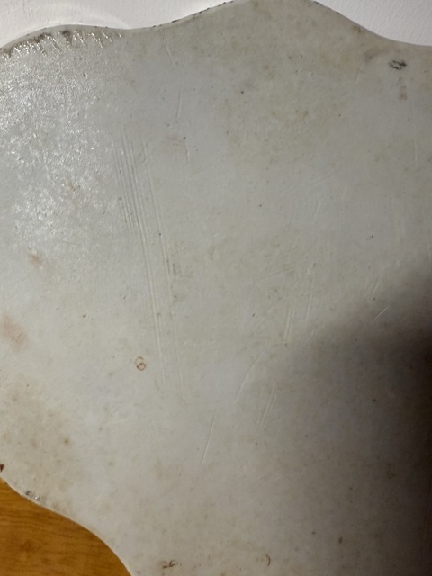 古玩陶瓷人物紋粉彩盤真品鑒賞圖