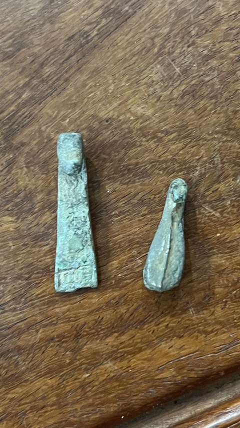 古玩銅器漢代青銅帶鉤真品鑒賞圖