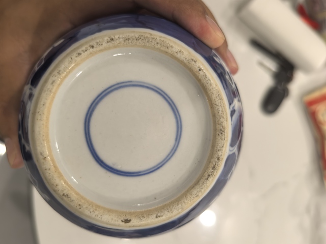 古玩陶瓷青花冰梅圖罐真品鑒賞圖