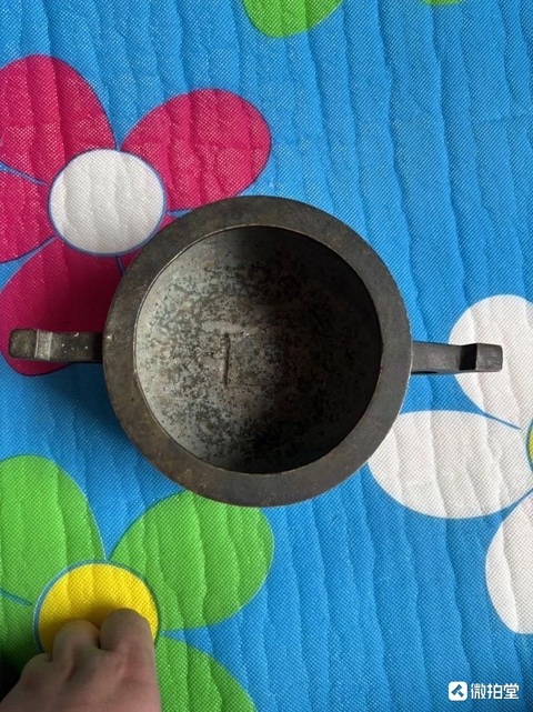 古玩銅器爐子真品鑒賞圖