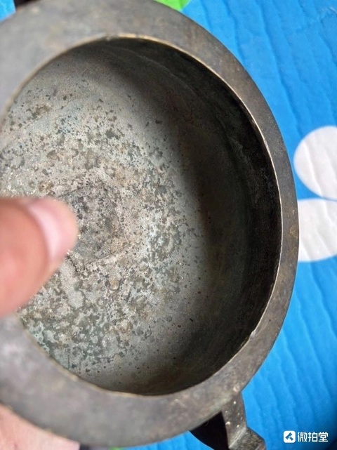 古玩銅器爐子真品鑒賞圖