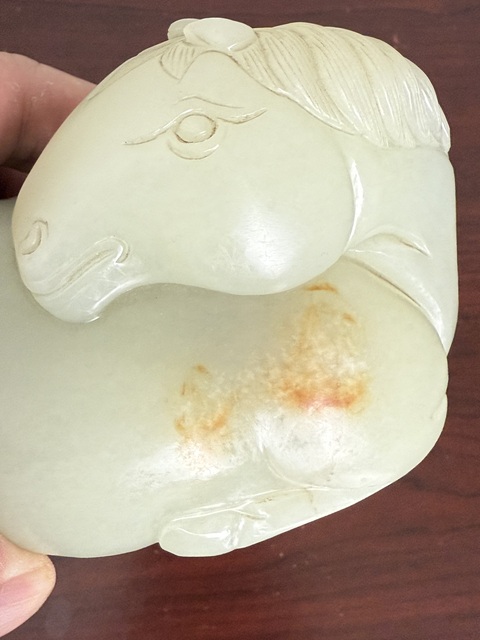 古玩玉器玉馬真品鑒賞圖