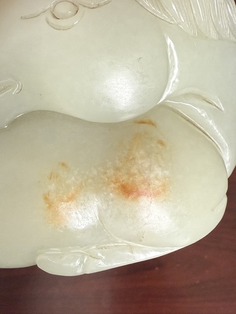 古玩玉器玉馬真品鑒賞圖