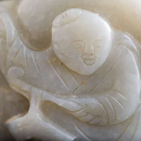 古玩玉器和田玉雕“鼻煙壺”真品鑒賞圖