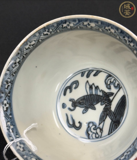 古玩陶瓷萬歷翼龍碗真品鑒賞圖