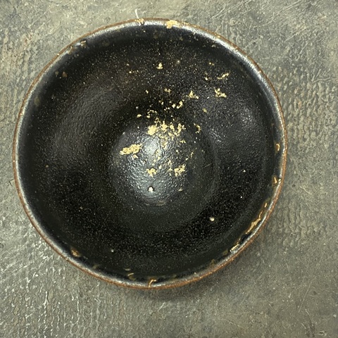 古玩陶瓷宋代黑釉盞拍賣,當前價格690元