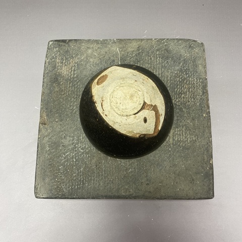 古玩陶瓷宋代黑釉盞拍賣,當前價格690元