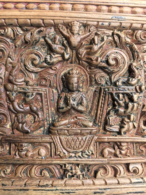 古玩雜項(xiàng)壓經(jīng)板真品鑒賞圖