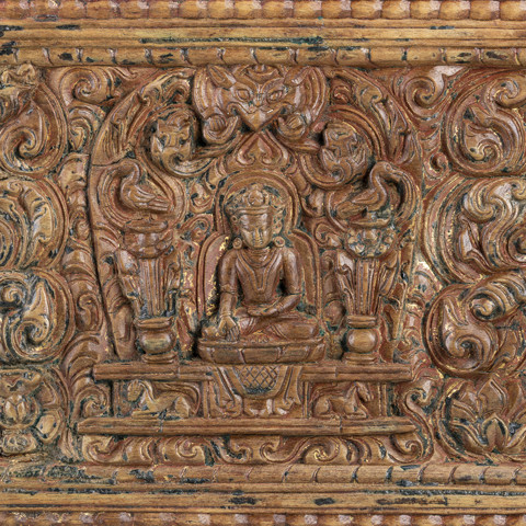 古玩雜項(xiàng)壓經(jīng)板真品鑒賞圖