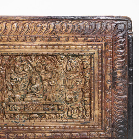 古玩雜項(xiàng)壓經(jīng)板真品鑒賞圖