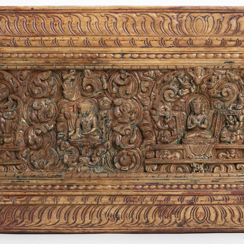古玩雜項(xiàng)壓經(jīng)板真品鑒賞圖