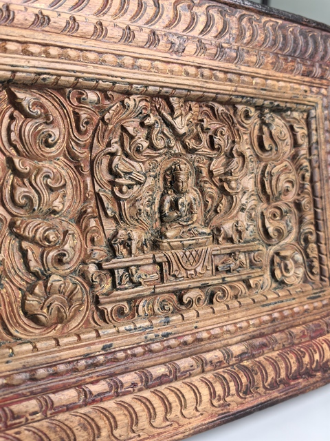 古玩雜項(xiàng)壓經(jīng)板真品鑒賞圖