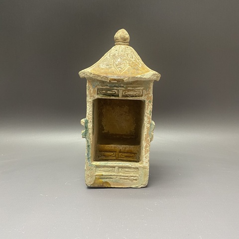 古玩陶瓷明代·素三彩貢器（轎子）拍賣，當前價格368元