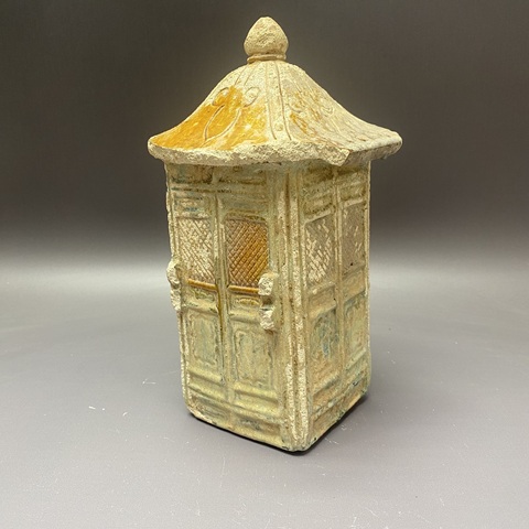 古玩陶瓷明代·素三彩貢器（轎子）拍賣，當前價格368元