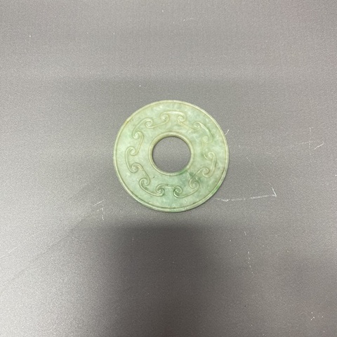古玩陶瓷翡翠玉璧真品鑒賞圖
