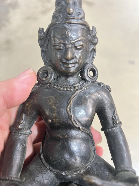 古玩銅器造像真品鑒賞圖