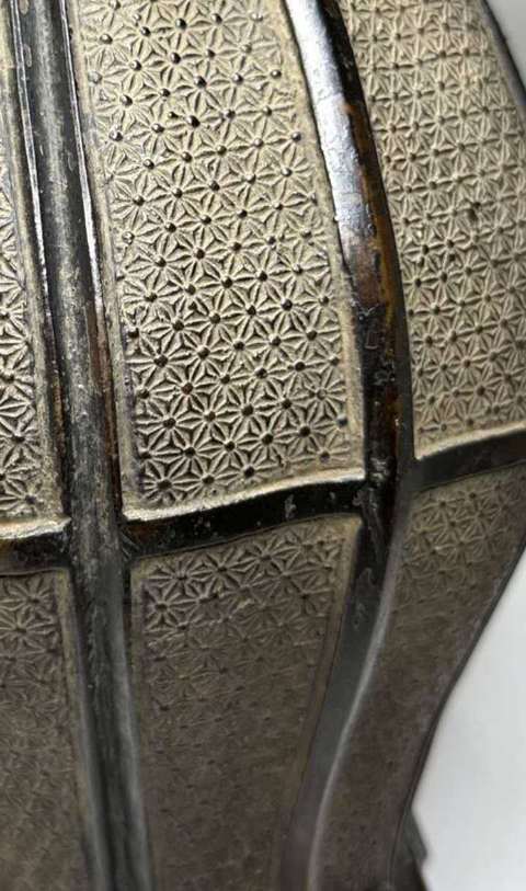 古玩銅器龍耳瓶真品鑒賞圖