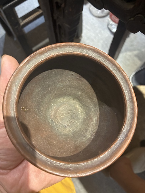 古玩陶瓷洪塘窯褐釉罐真品鑒賞圖