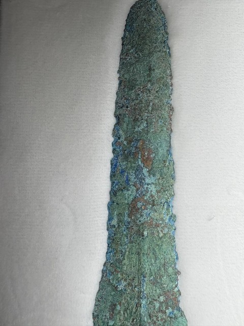 古玩銅器銅戈真品鑒賞圖
