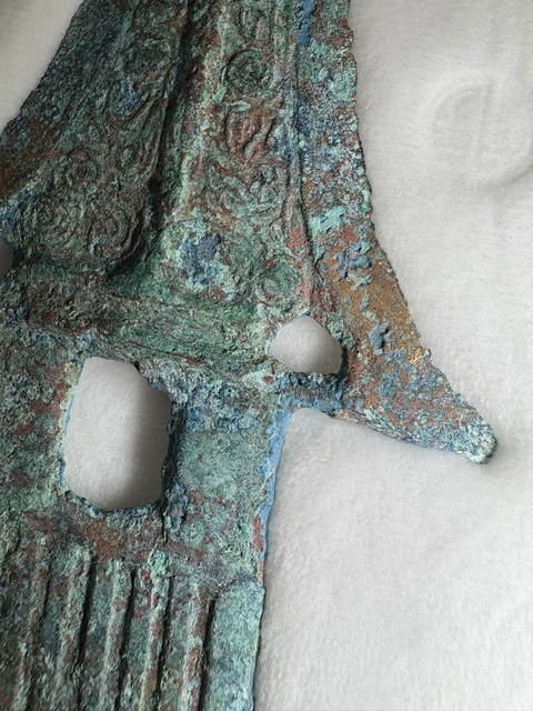 古玩銅器銅戈真品鑒賞圖
