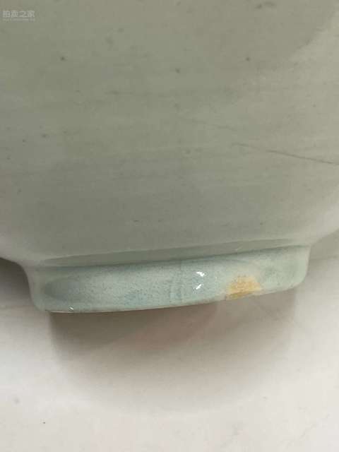 古玩陶瓷青白釉娃娃碗真品鑒賞圖