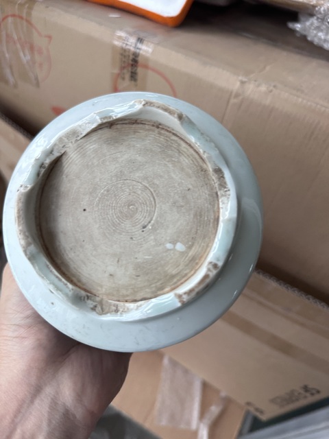 古玩陶瓷青花淡描花卉紋香爐拍賣，當前價格1200元