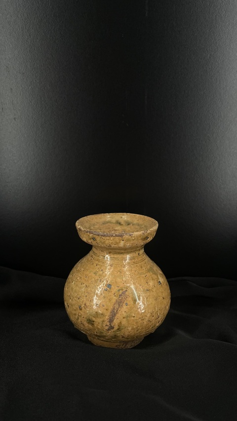 古玩陶瓷青瓷罐真品鑒賞圖