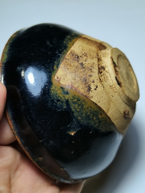 古玩陶瓷福清窯黑釉兔毫盞真品鑒賞圖