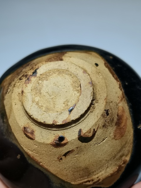 古玩陶瓷福清窯黑釉兔毫盞真品鑒賞圖