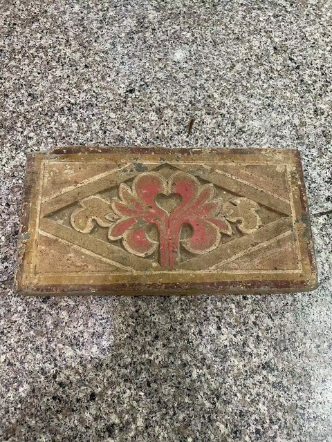 古玩陶瓷宋·彩繪磚雕真品鑒賞圖