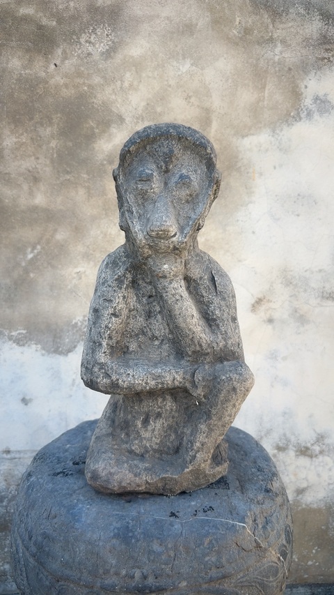 古玩雜項(xiàng)石猴真品鑒賞圖