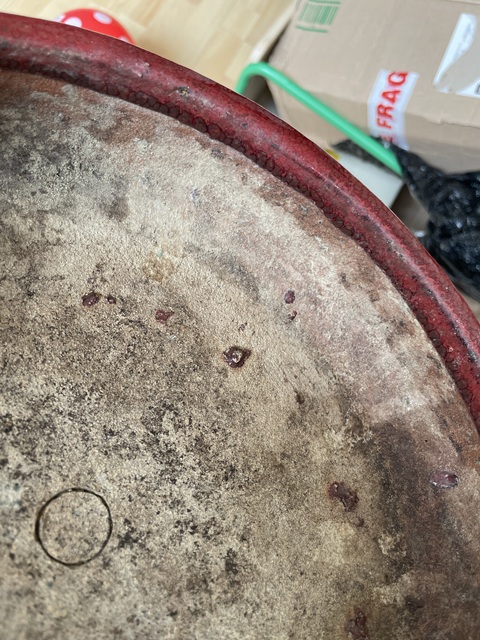 古玩陶瓷民國紅釉香爐真品鑒賞圖