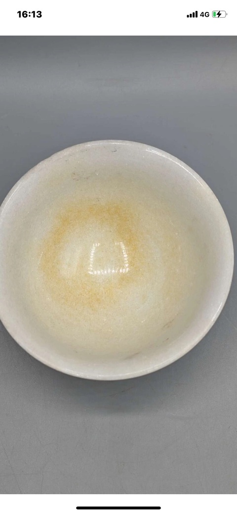 古玩玉器漢白玉碗真品鑒賞圖