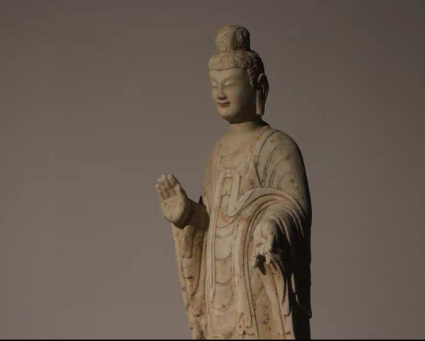 古玩雜項北魏風格佛像真品鑒賞圖