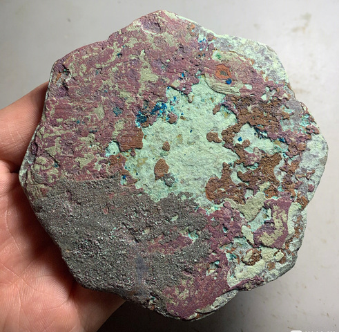 古玩銅器戰國旋紋鏡真品鑒賞圖