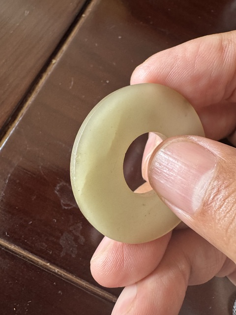 古玩玉器地方玉雕“素紋玦”真品鑒賞圖