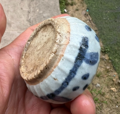 古玩陶瓷青花水滴真品鑒賞圖