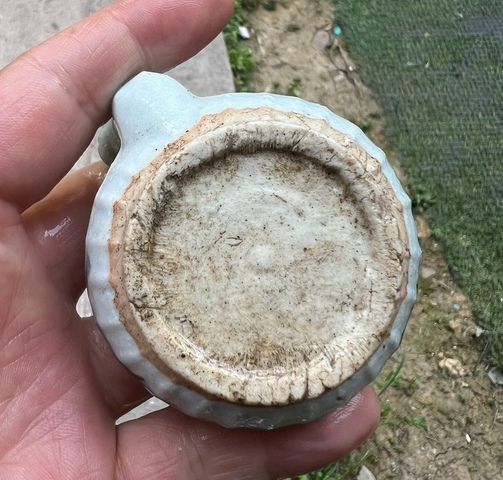 古玩陶瓷青花水滴真品鑒賞圖