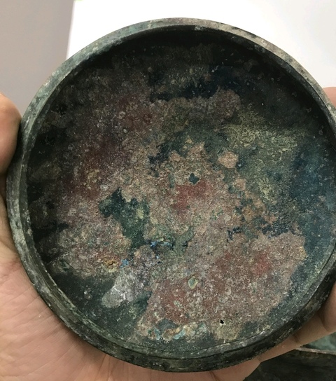 古玩銅器 春秋滿工圓壺真品鑒賞圖