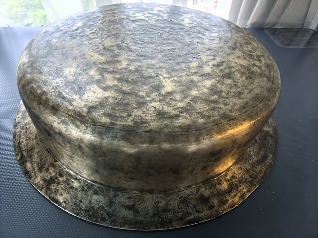 古玩銅器銅盆真品鑒賞圖