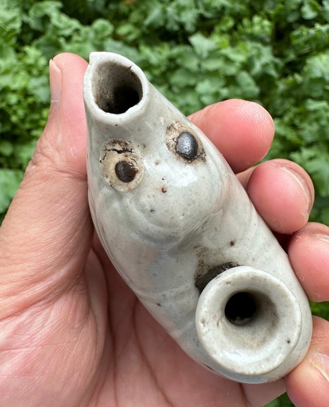 古玩陶瓷清中水滴真品鑒賞圖