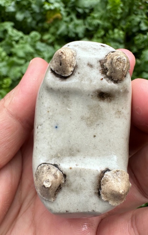 古玩陶瓷清中水滴真品鑒賞圖