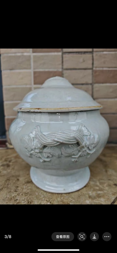 古玩陶瓷神龕恭盒真品鑒賞圖