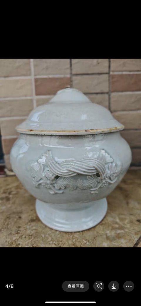 古玩陶瓷神龕恭盒真品鑒賞圖