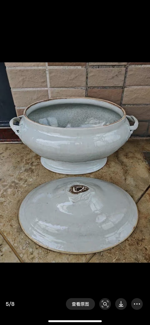 古玩陶瓷神龕恭盒真品鑒賞圖