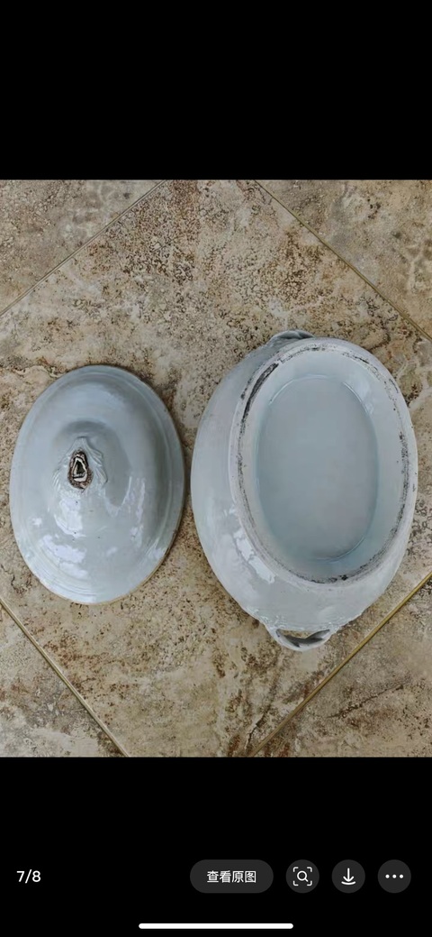 古玩陶瓷神龕恭盒真品鑒賞圖